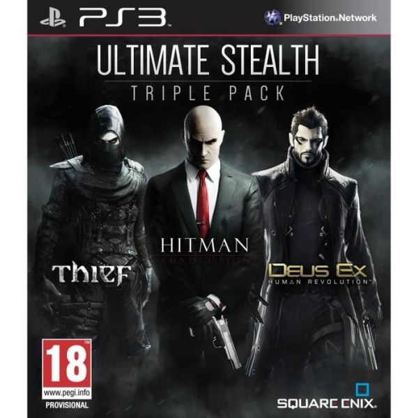 Packa Stealth Pack Thief + Hitman + Deus EX HR PS3