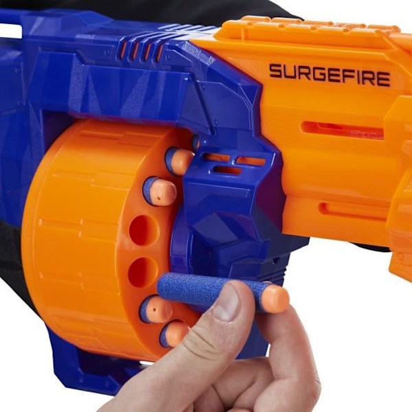 NERF - Elite Surgefire - Officiel 15-dart pistol Surgefire