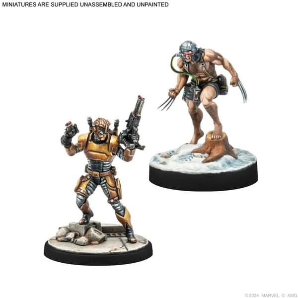 figuriner Marvel Weapon X & Maverick - Crisis Protocol