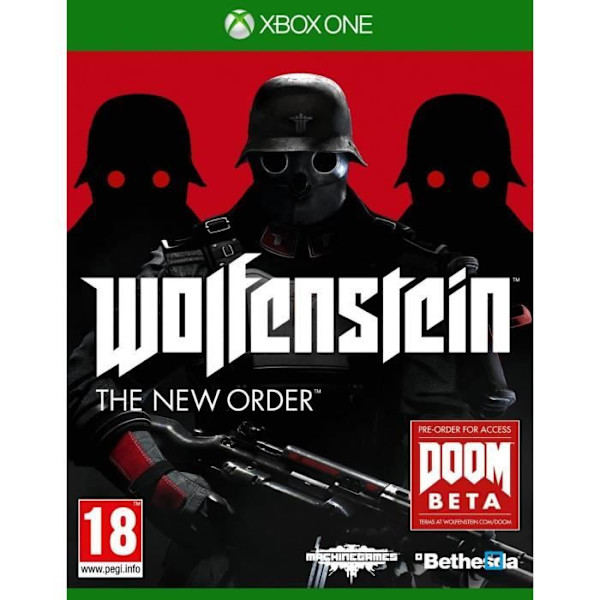 Videopeli - Bethesda Softworks - Wolfenstein: The New Order - Saksalainen tuonti - Xbox One - FPS