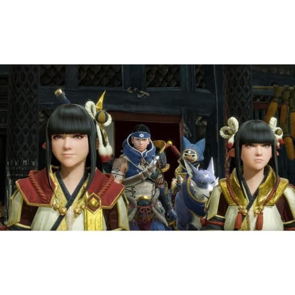 Monster Hunter Rise • Nintendo Switch-spel Vit