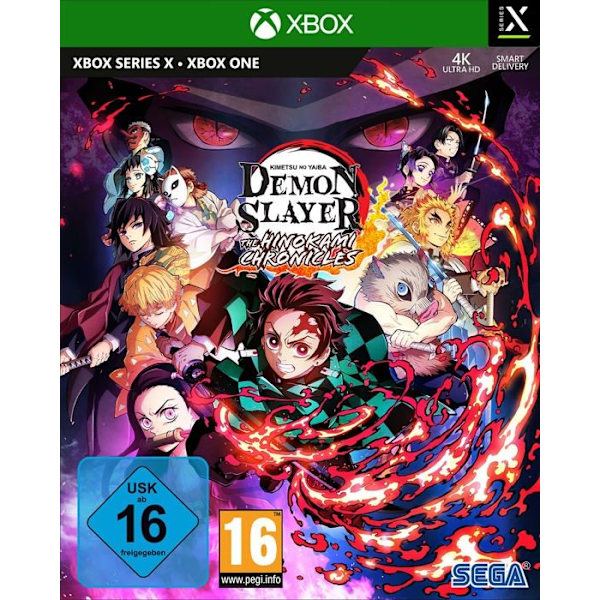 Xbox-serien x Microsoft-spil - 438536 - Demon Slayer -Kimetsu no Yaiba- The Hinokami Chronicle (XBox Series X - XSRX)