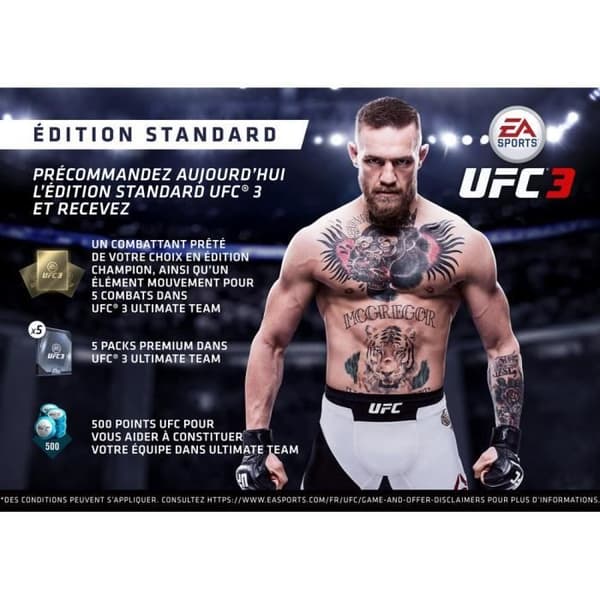 EA Sports UFC 3 PS4 Spil Vit