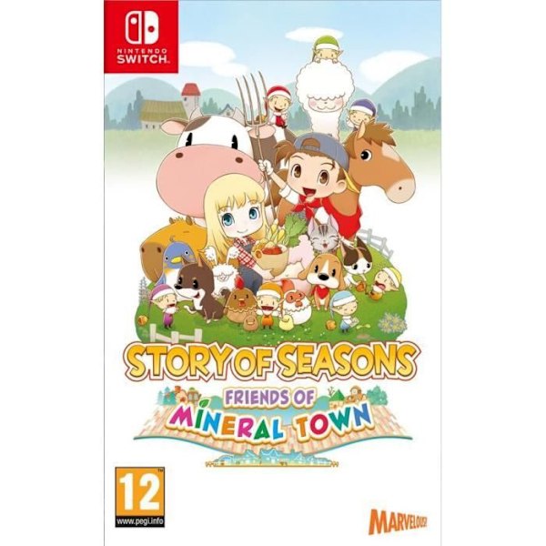 Seasons: Story of Mineral Town Nintendo Switch -peli hvid