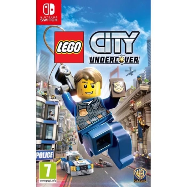 LEGO City Undercover Switch -peli Vit