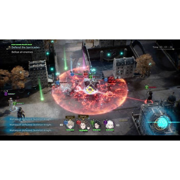 DioField Chronicle Switch-spelet Vit