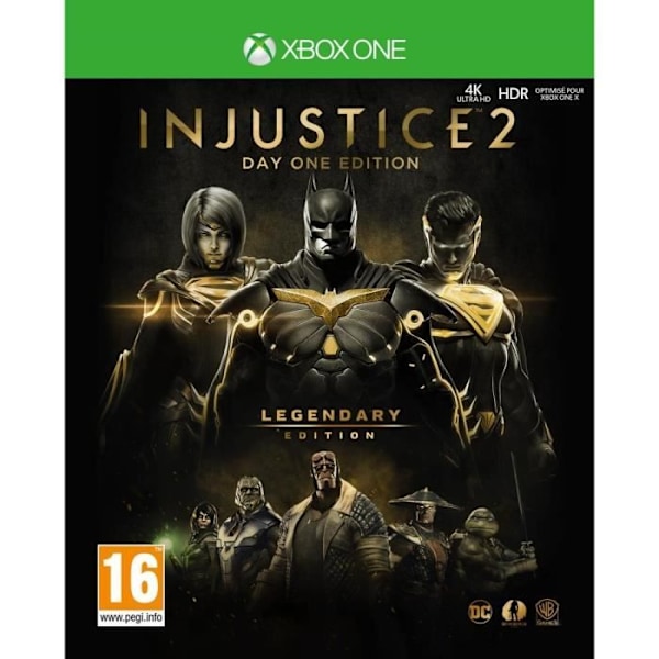 Injustice 2: Legendary Edition - Day One Edition Xbox One -peli Vit