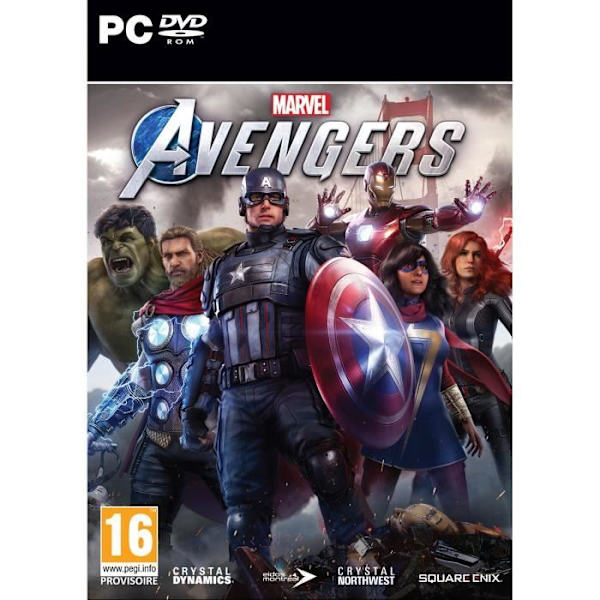 PC-spil - Marvel's Avengers - Crystal Dynamics - Action - Standard - Boxed