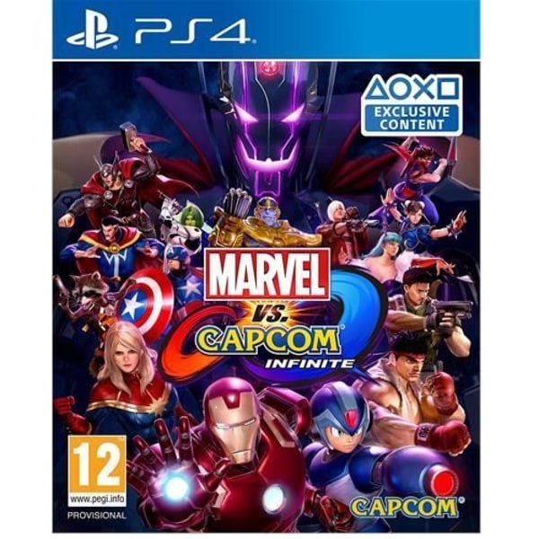 Videopeli - Marvel - Marvel Vs Capcom Infinite - Bundle - Combat - PS4