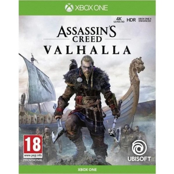 Assassin's Creed Valhalla Standard Edition-spel Xbox Series X - xbox one