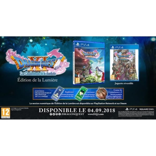 Dragon Quest XI Destiny Fighters PS4-spel