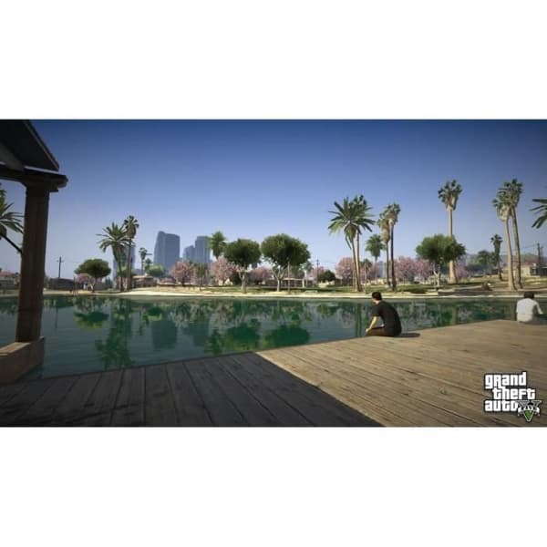 GTA V PS4-spel Vit