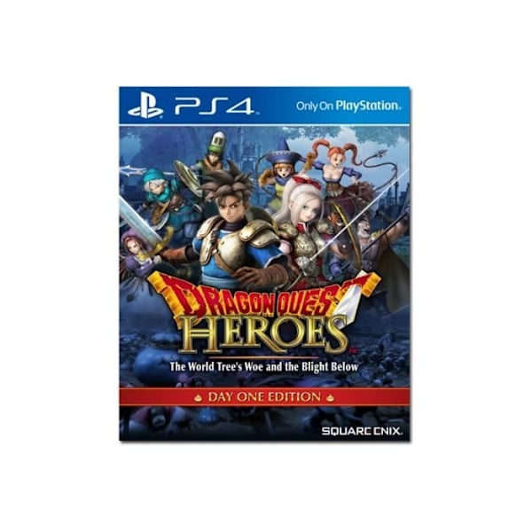 Dragon Quest Heroes The World Tree's Woe ja The Blight Below Day One Edition -peli PS4:lle