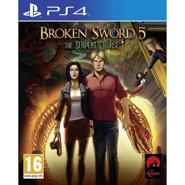 Broken Sword 5: Slangen's Forbandelse (PS4)