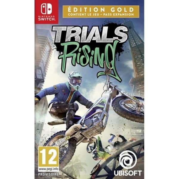 Trials Rising Gold Edition Switch-peli Vit