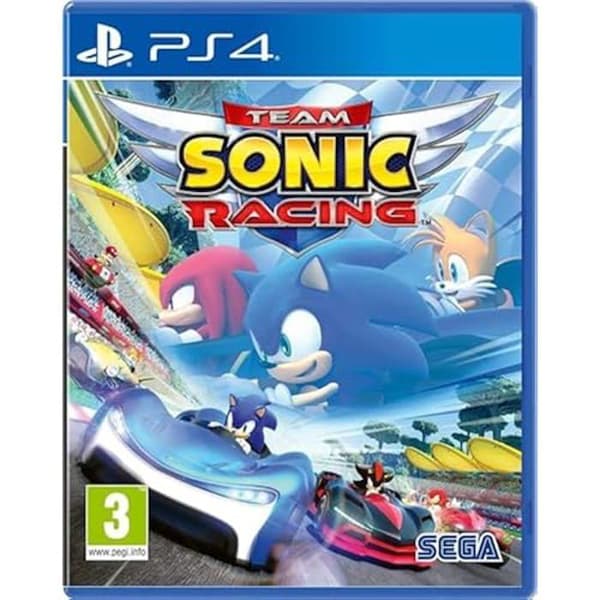 Videospil - Sega - Team Sonic Racing - 1-4 spillere - Online-tilstand - PEGI 3+
