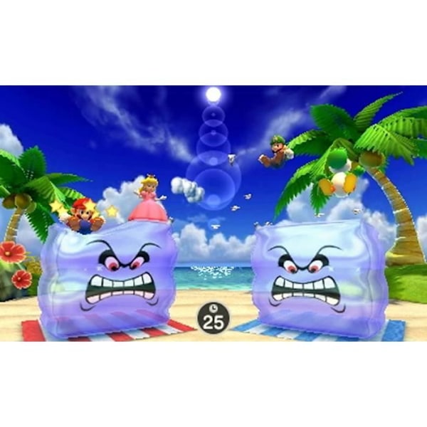 Mario Party The Top 100 - 3DS-spel Vit