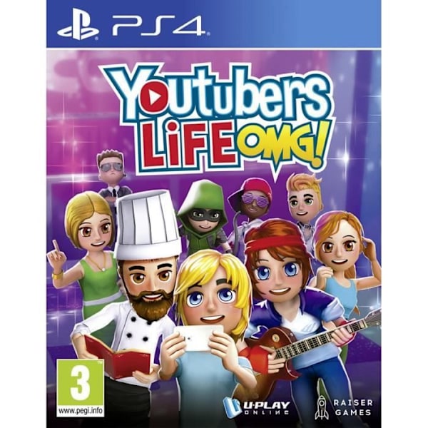 YOUTUBERS LIFE PS4-spel Vit