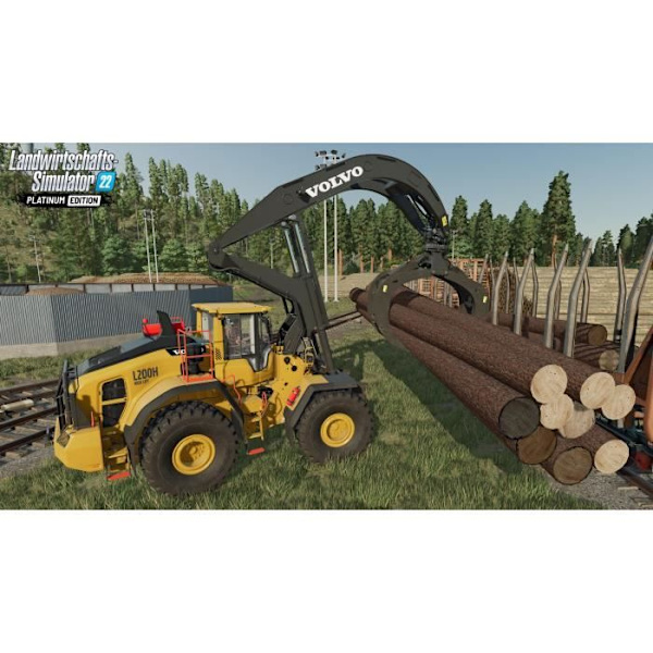 Farming Simulator 22 Platinum Edition PS5-spel Vit