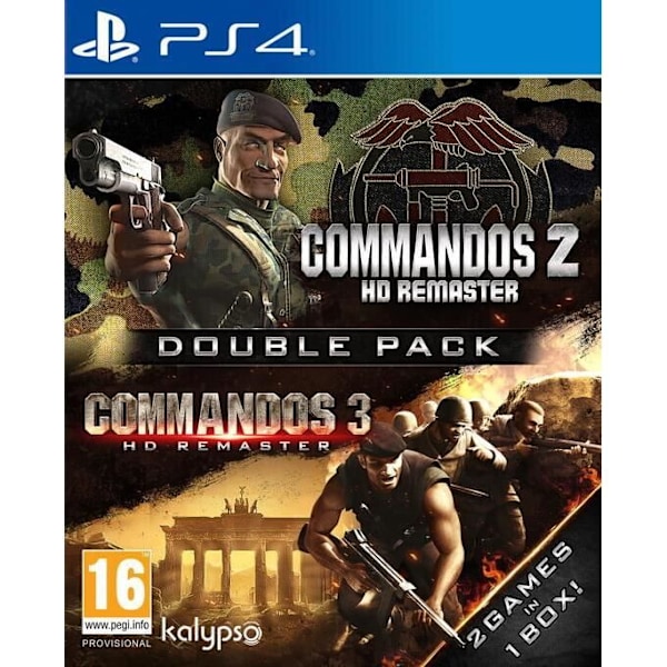 Commandos 2 & 3 Hd Remaster Double Pack-Game-PS4 Vit