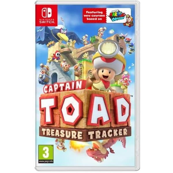 Videopeli - Nintendo - Captain Toad Treasure Tracker - 1-2 pelaajaa - Pulma - Nintendo Switch