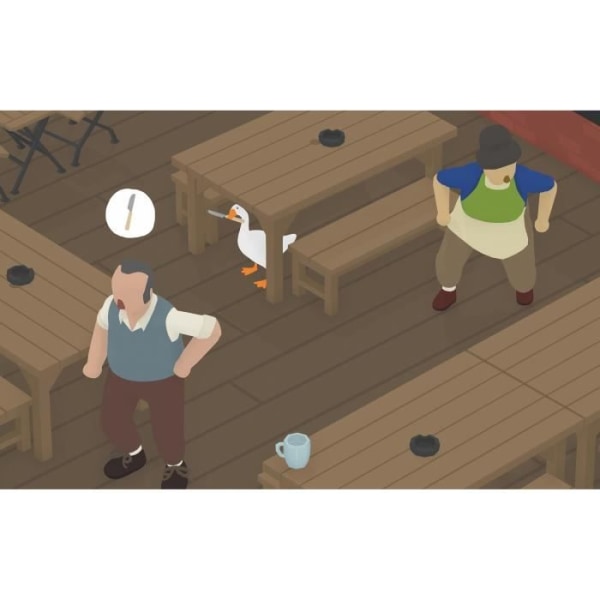 Nimetön Goose Game Switch Game Vit