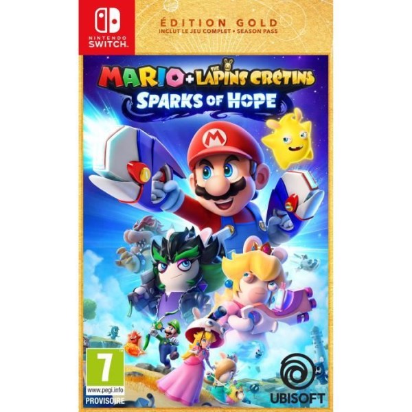 Mario + Rabbids: Sparks Of Hope Game - Gold Edition - Nintendo Switch