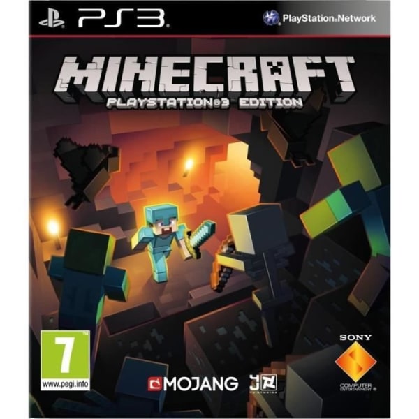 Videospel - Minecraft - Playstation 3 - Onlineläge - Handledning - PEGI 7+