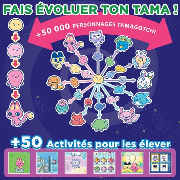 Tamagotchi Paradise - BANDAI - 43421 - Maa