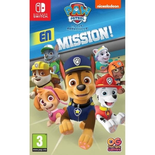 'Pat'Patrouille en mission Spil Switch Blå