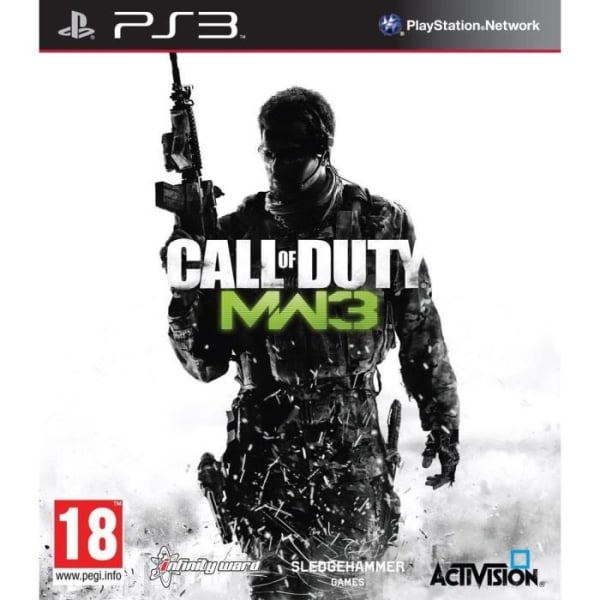 PS3-spel - Activision - Call of Duty: Modern Warfare 3 - Action - Boxed - Blu-Ray