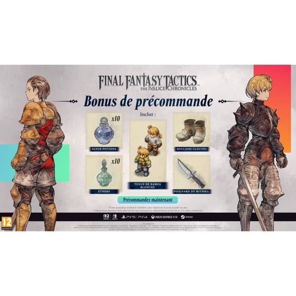 FINAL FANTASY TACTICS – Ivalice Kroniker - PS5 Spil