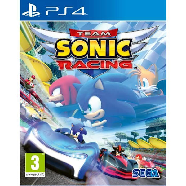 Ajopeli - SEGA - Team Sonic Racing - Aikuiset - Mixed - Urheiluvaatteet
