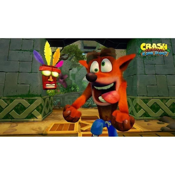 Crash Bandicoot N. Sane Trilogy PS4-spel Vit
