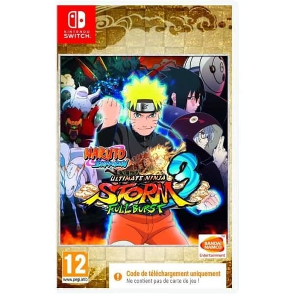 NARUTO ULTIMATE NINJA STORM 3 FULL BURST (KOD I EN LÅDA) (GB)