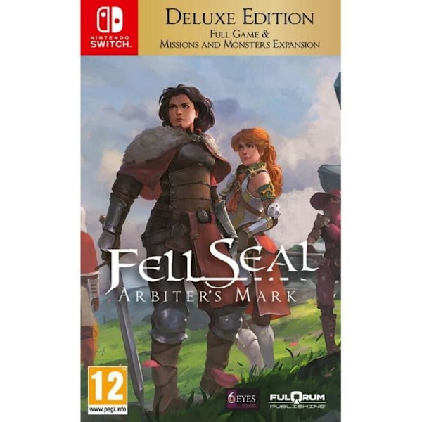 Rollespil - Fell Seal Arbiters Mark - SWITCH - turbaseret taktisk RPG