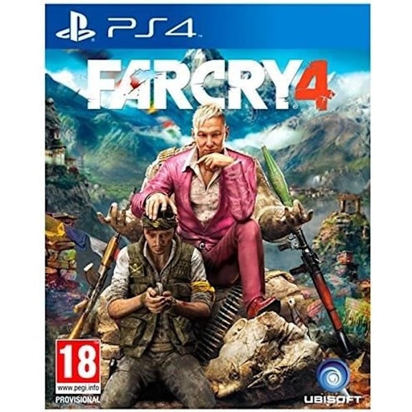 Videopeli - Ubisoft - FAR CRY 4 - PS4 - FPS-ammunnassa - 1–2 pelaajaa - 18 vuotta ja enemmän