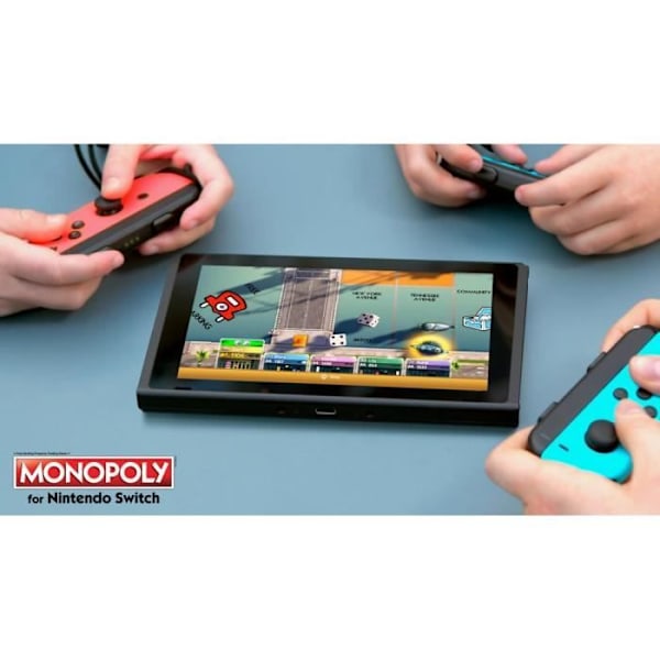 Monopol Switch-spel Vit