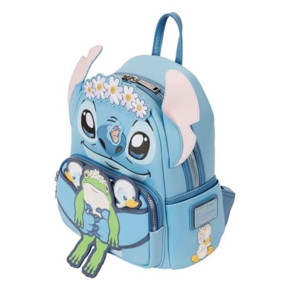 Reppu - Disney - Lilo ja Stitch - Polyesteri - 23x27x11 cm - Lapsi