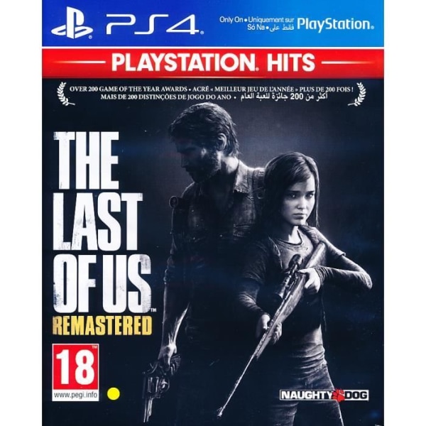 Last of Us Remastered PS4-spel