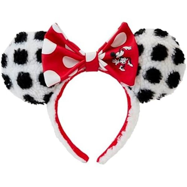 Hårbånd - LOUNGEFLY - Minnie Rocks The Dots - PVC/syntetisk læder - 22x7x17 cm - Barn