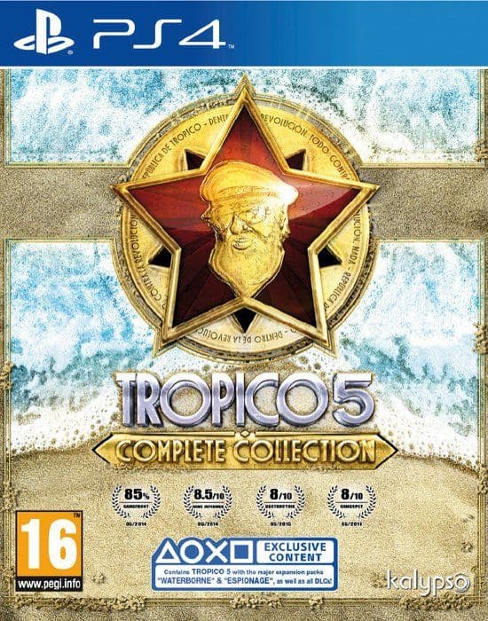 Simulation - Tropico 5 Complete Collection - Tiderne - PS4 - Blu-Ray