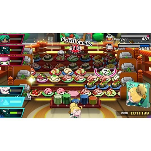 Sushi Striker: The Way of Sushido • Nintendo Switch -peli Vit