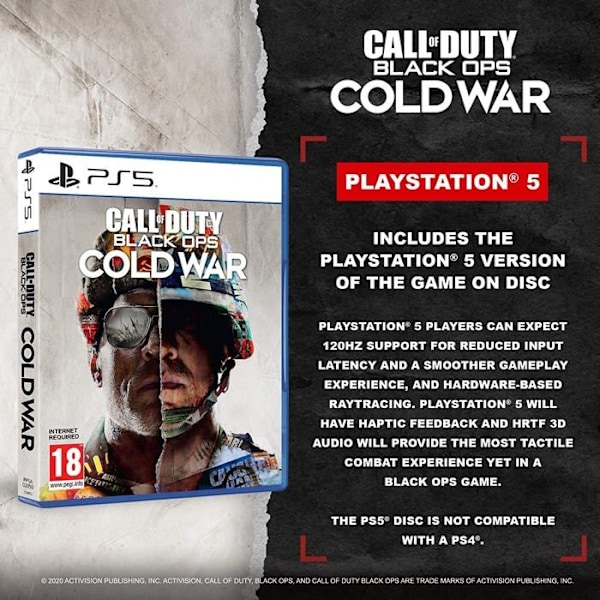 Playstation 5 Activision -peli Call of Duty(R): Black Ops Cold War (PS5)