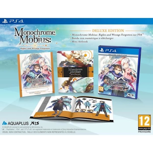 Rollespil - Monokrom Mobius - Rettigheder og fejl glemt - Deluxe Edition - PS4 - Traditionel RPG