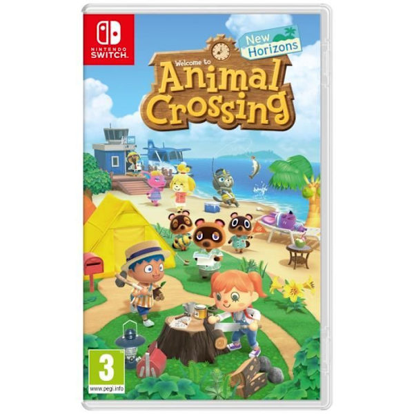 Animal Crossing: New Horizons • Nintendo Switch-spel Vit