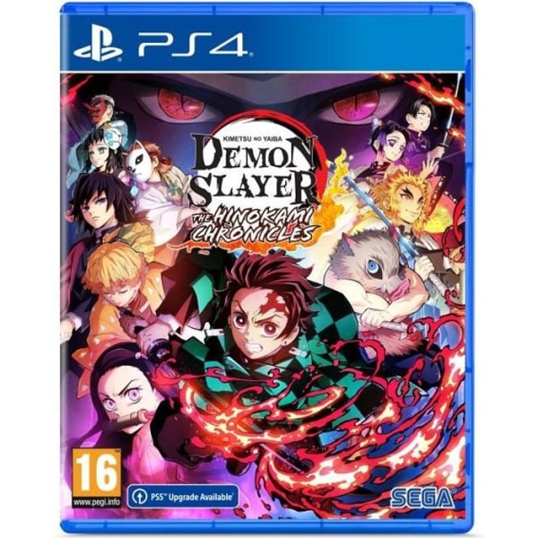 Demon Slayer: Kimetsu no Yaiba - The Hinokami Chronicles PS4-spel (PS5-uppgradering tillgänglig)