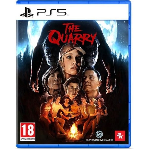 PS5-spelet The Quarry - 2K - Supermassive Games - Äventyr - Släppt 10 juni 2022 Vit