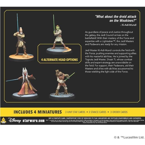 Star Wars Shatterpoint Rådet Squad Pack figurer