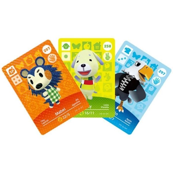 Amiibo Cards - Animal Crossing Series 3 • Indeholder 3 kort inklusive 1 special